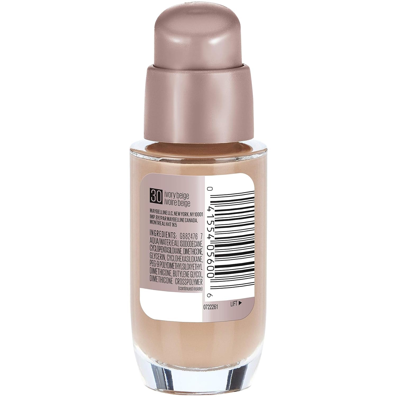 New York Dream Satin Liquid Foundation, Ivory Beige [30], 1 Oz